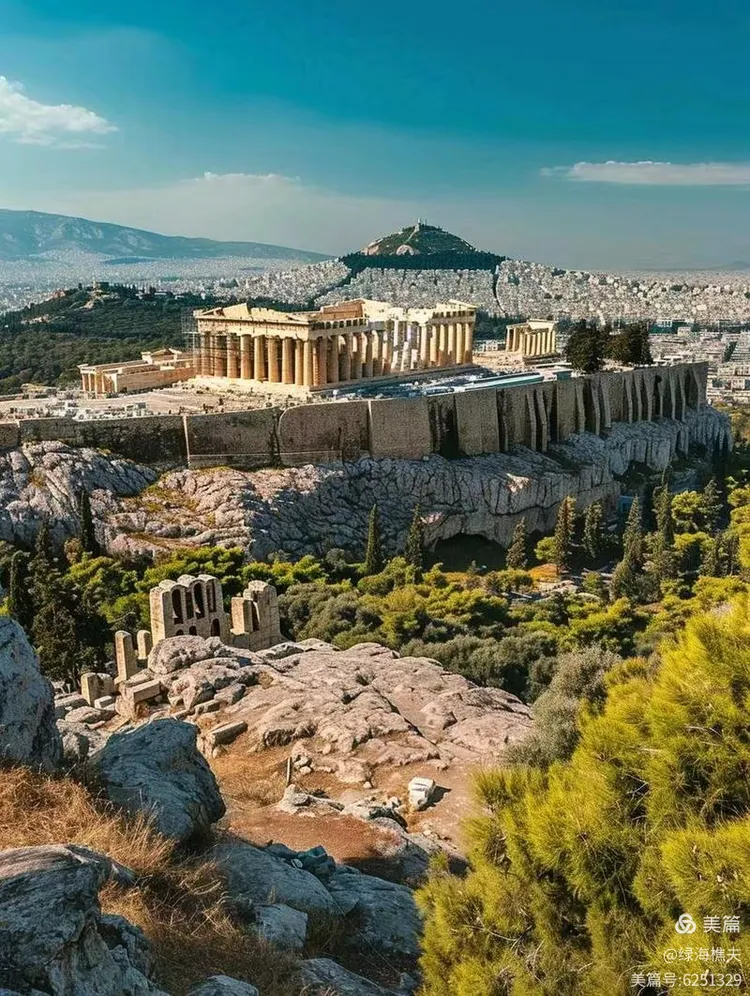 历经沧桑的雅典卫城遗址